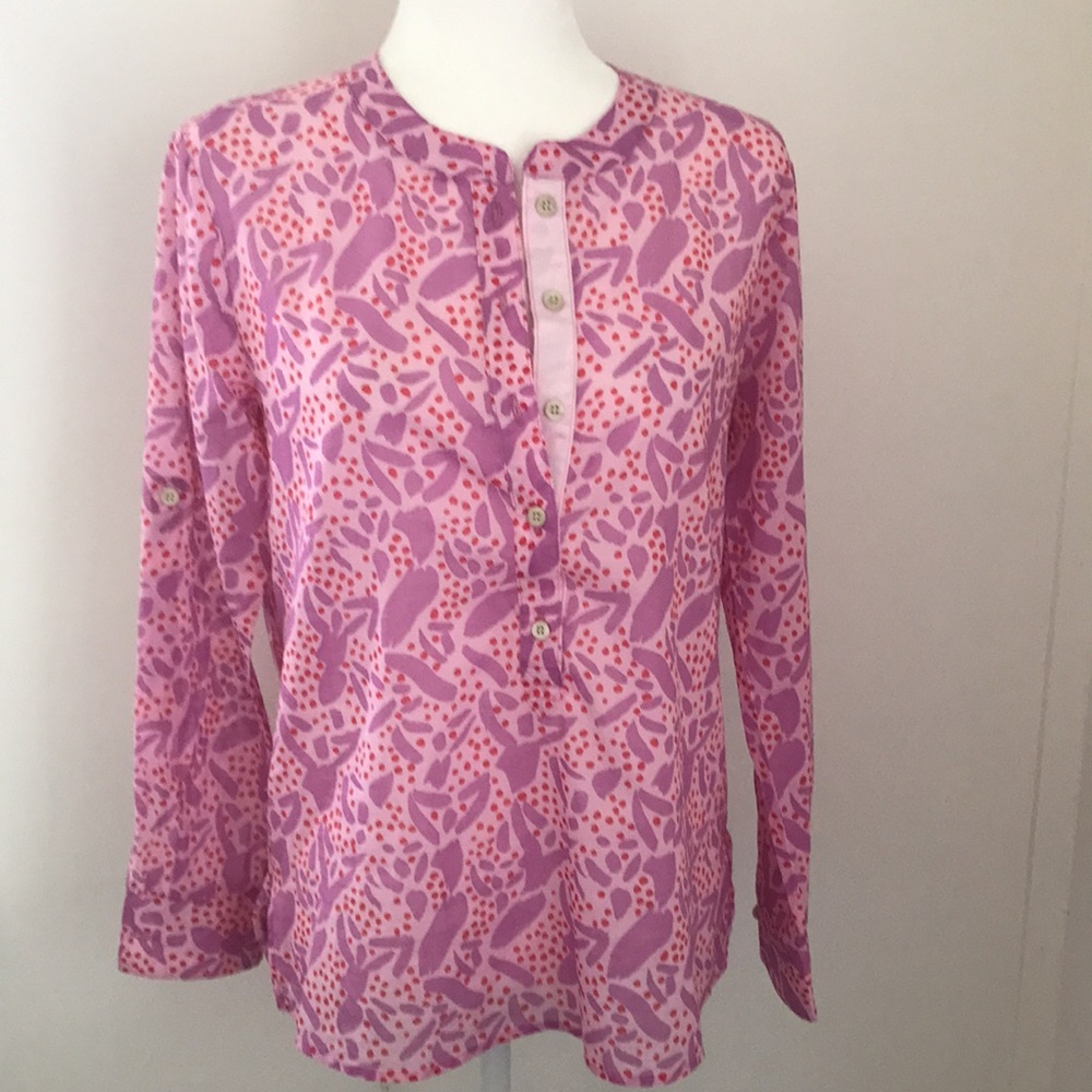 Persifor Pink/Purple Tunic sz S
